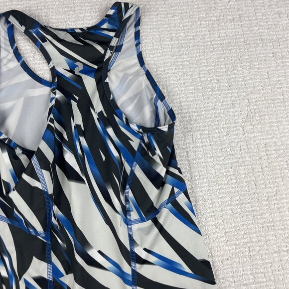 Peak Performance Womens Tank Top AOP  Small Blue Sweden Gym Run Yoga - Picture 13 of 16